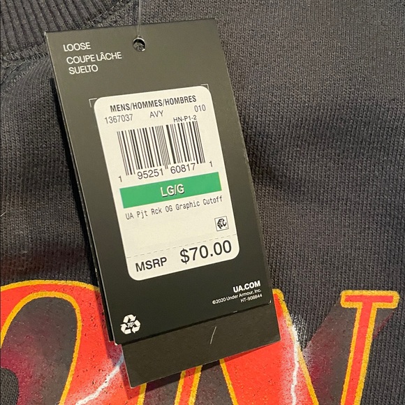 Under Armour Black 'Iron Paradise' Graphic Sweatshirt - Picture 3 of 4